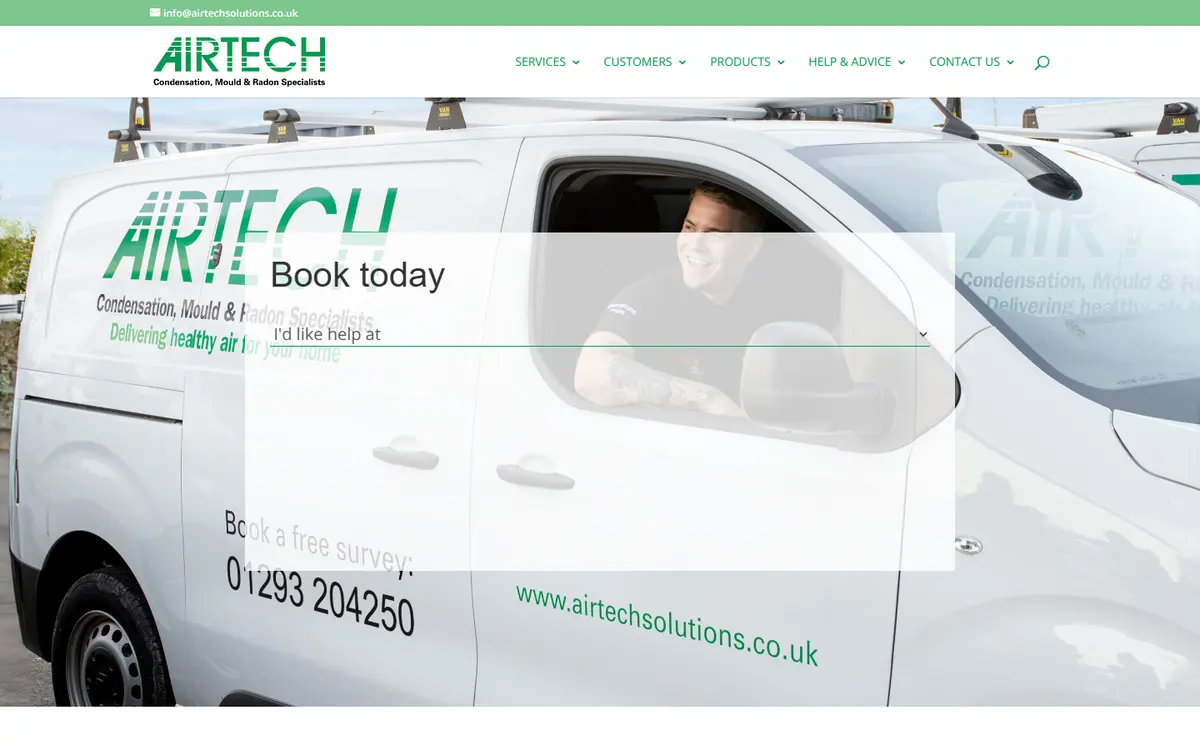 Airtech Solutions website