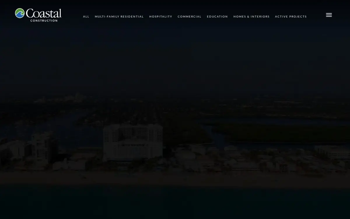 The Coastal Construction : Coastal Construction website as built