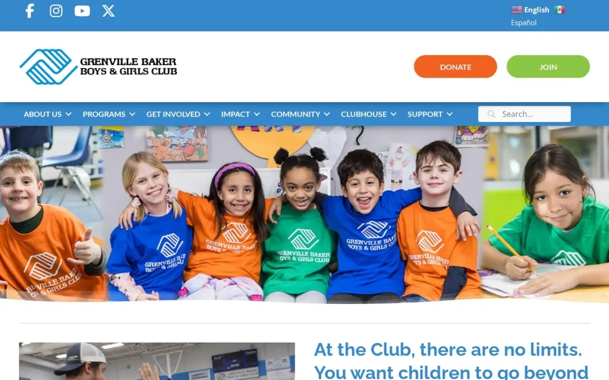 Boys & Girls Club Long Island website
