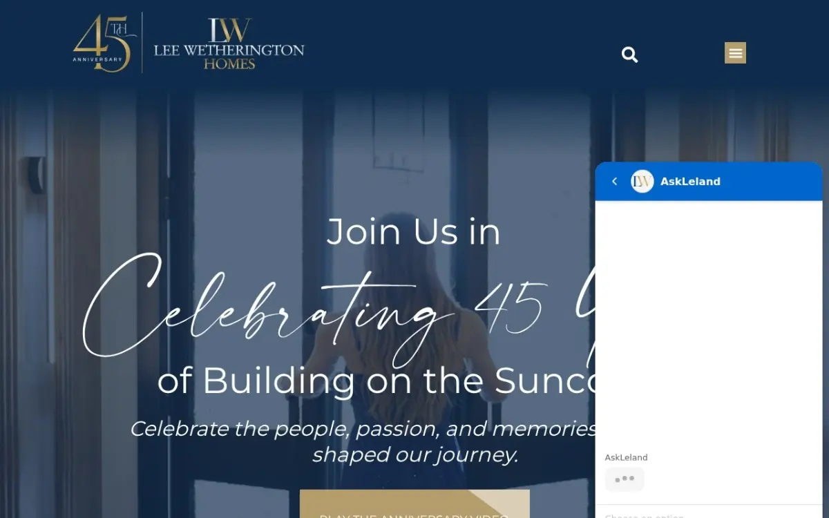 The Custom Luxury Home Builders Sarasota-Lakewood Ranch website as built