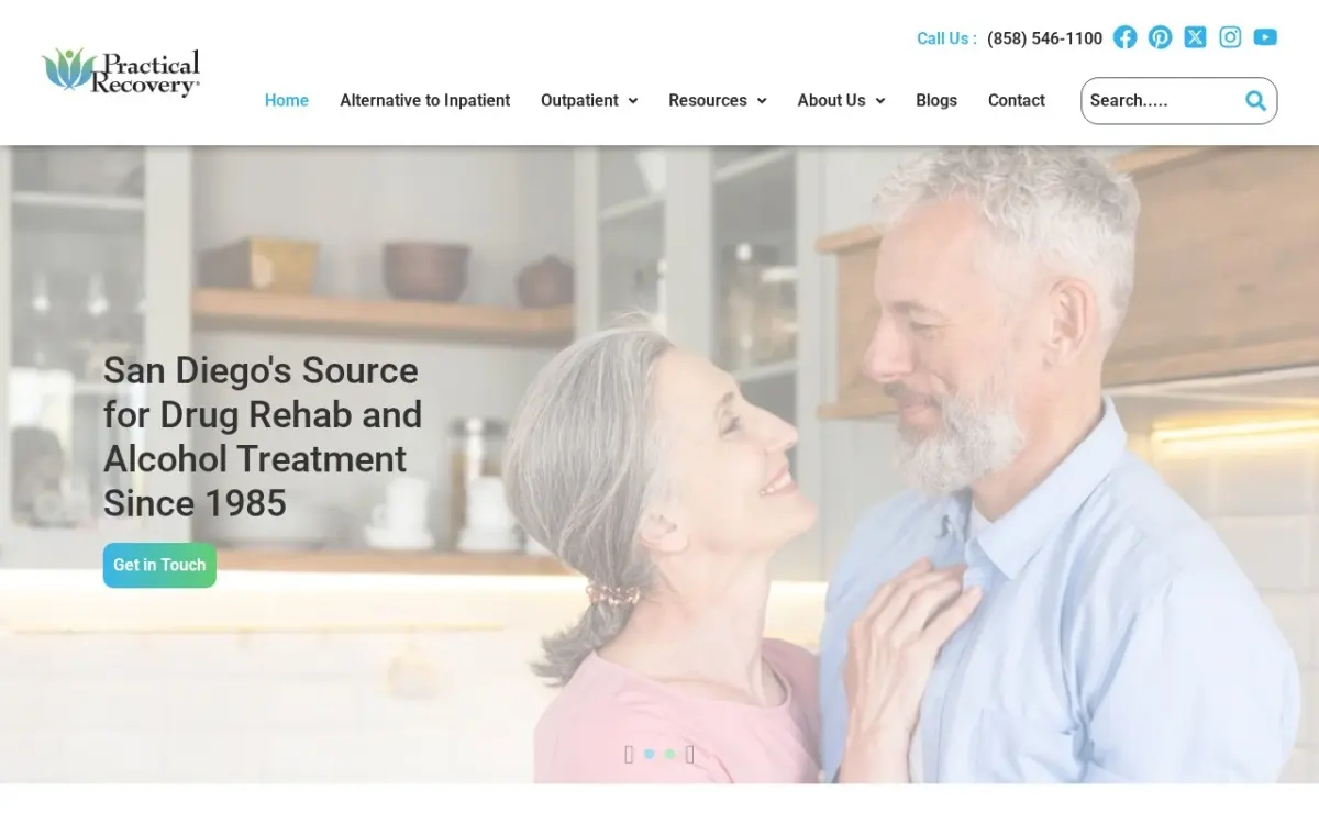 The Non 12 Step Rehab website as built