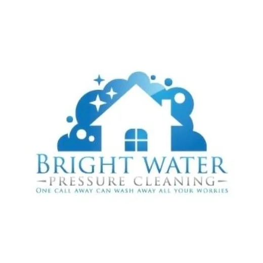 Bright Water Pressure Cleaning logo design by LogoOrbit