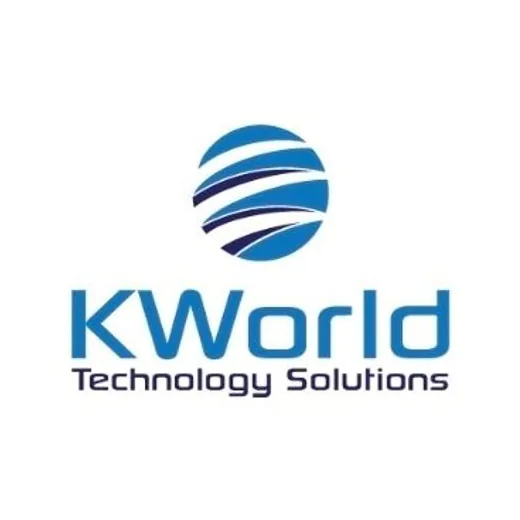 KWorld Technology Solutions logo design by LogoOrbit