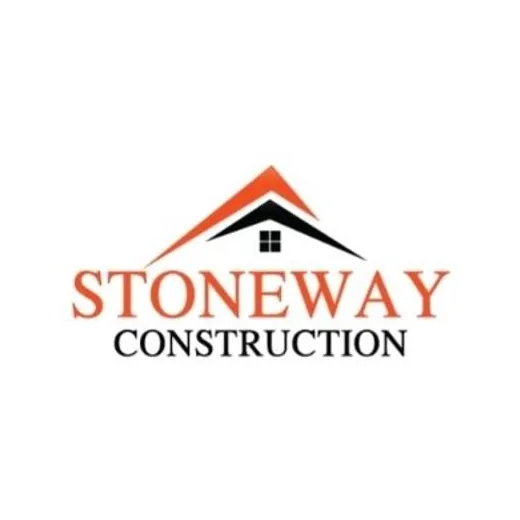 Stoneway Construction logo design by LogoOrbit