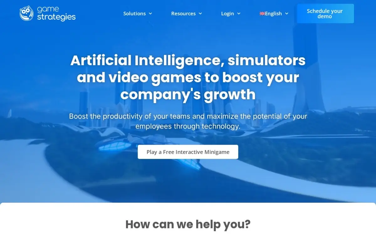 The GameStrategies website as built