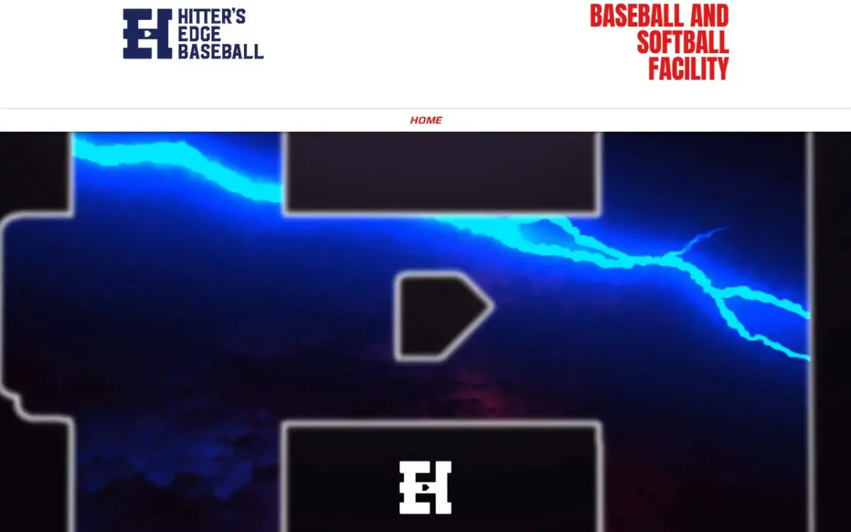 The hittersedge website as built