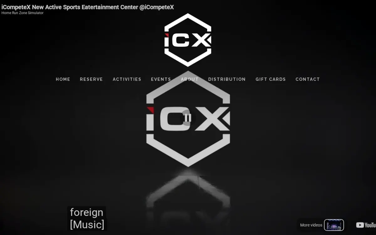 The iCompete Experience website as built