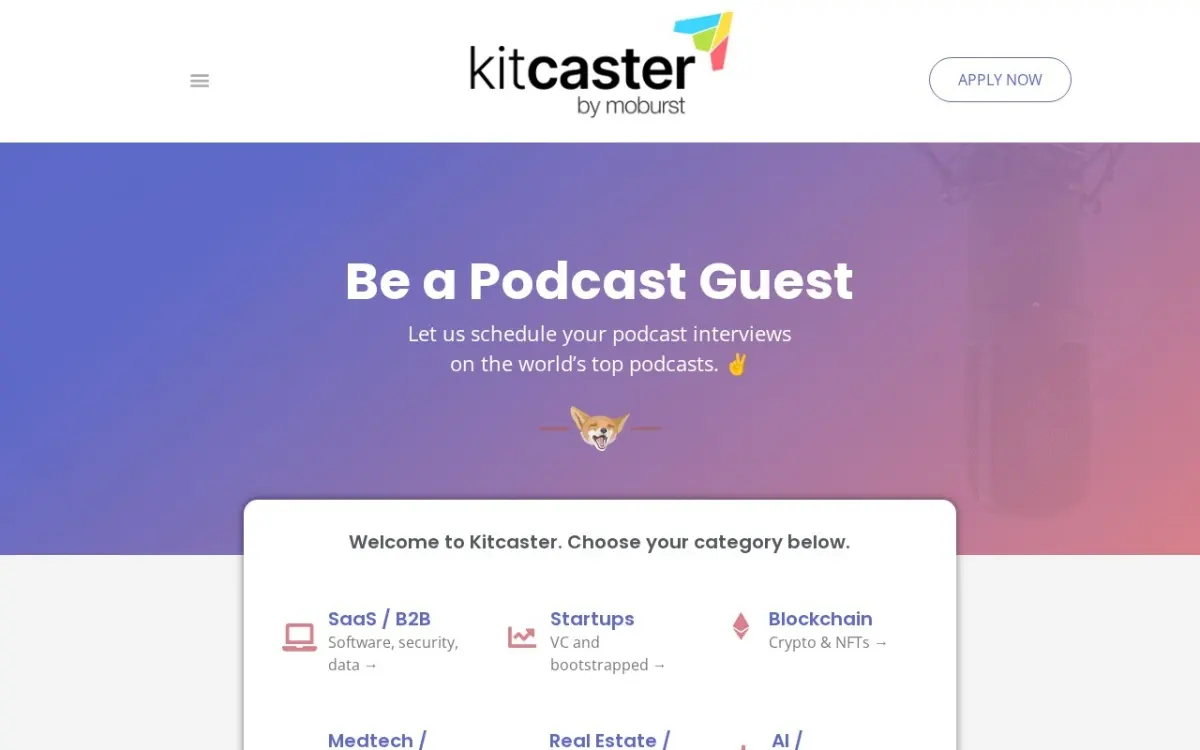 The Kitcaster website as built