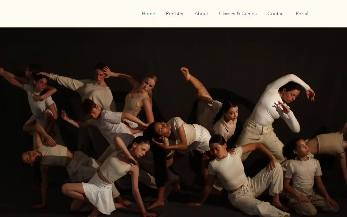 The Missrachaelsdance website as built