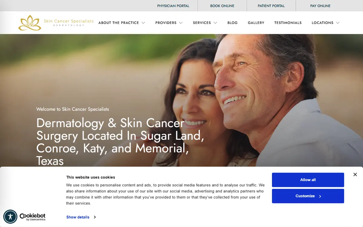 The Skin Cancer Specialists New website as built