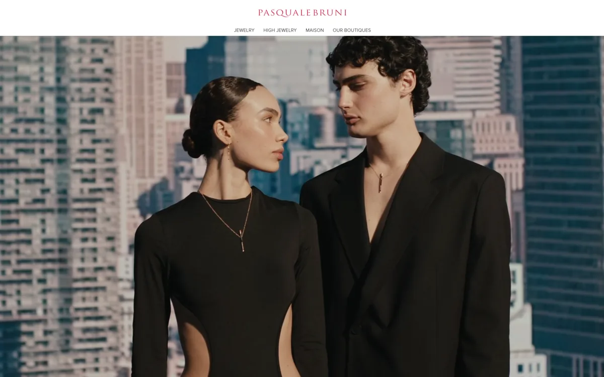 The Pasquale Bruni USA website as built